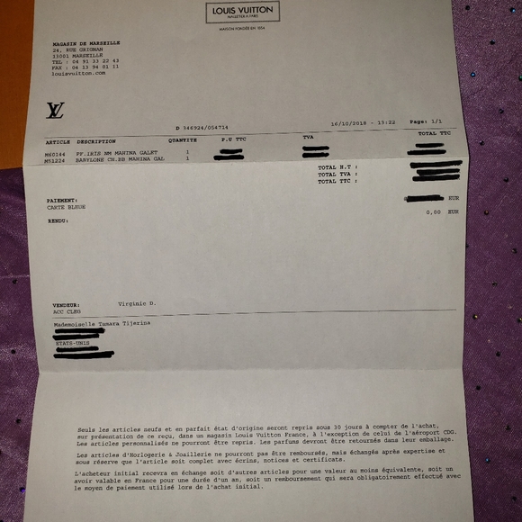 LOUIS VUITTON BB BABYLONE CHAIN SET MAHINA BRAND NEW - Picture 9 of 10